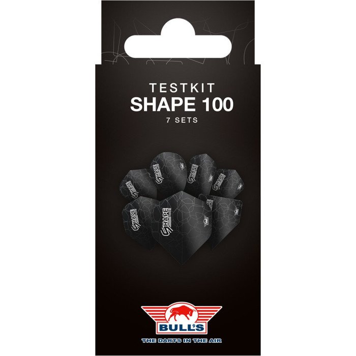 Bull's Testkit Shape 100 - 7 erilaista settiä