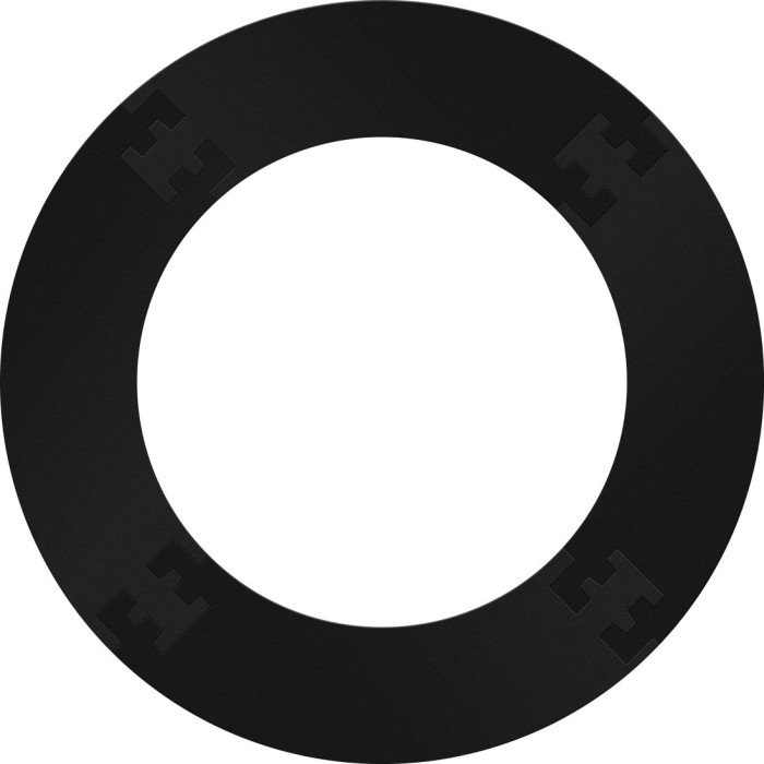 Bull's Guards Darts taulun ympärille suoja - 4 osainen musta