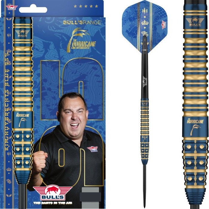 Bull's Kim Huybrechts Blue 95% tungsten 22g darts