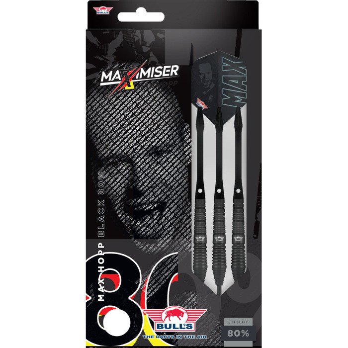 Bull's Max Hopp 80% Black darts-tikat