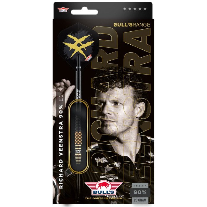 Bull's Richard Veenstra E2 90 % 23 g steeltip-tikat