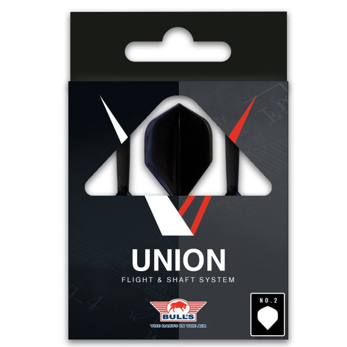 Bull's Union Long musta - integroitu varsi ja sulka