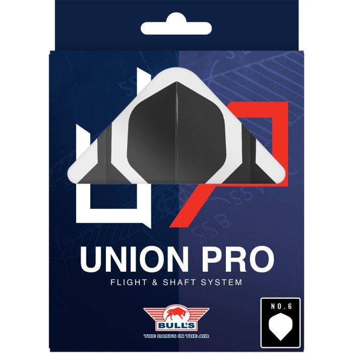 Bull's Union Pro Long musta - integroitu varsi ja sulka