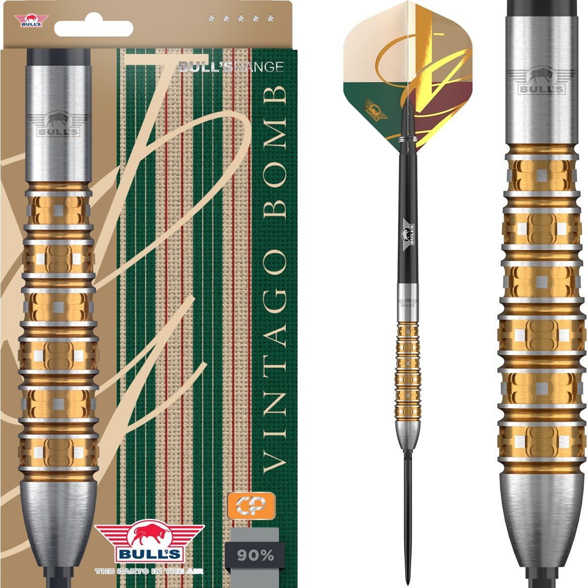 Bull's Vintago Bomb 24g 90% tungsten CP