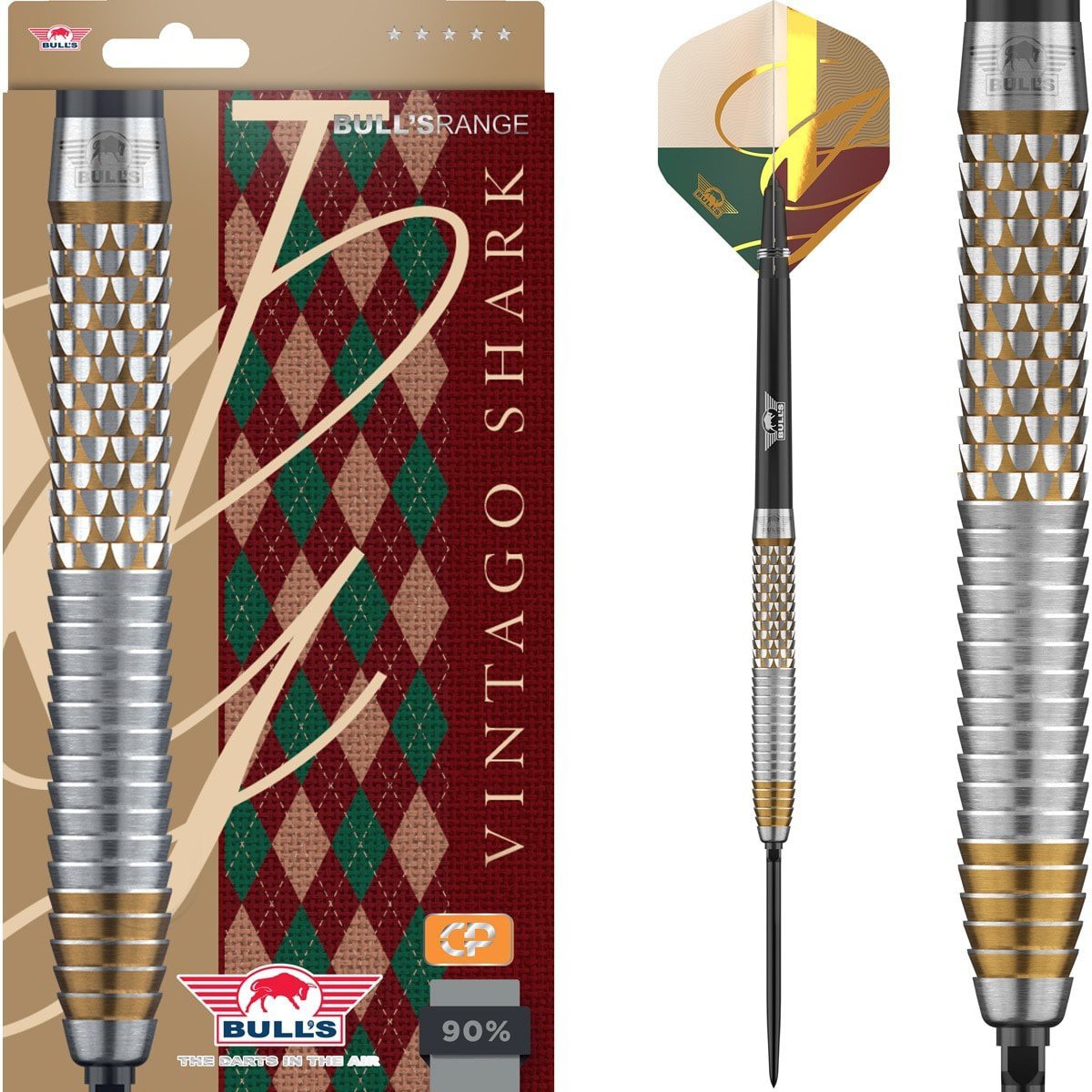 Bull's Vintago Shark 23g 90% tungsten CP