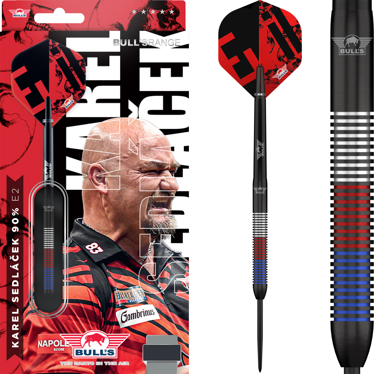 Bull's Andy Baetens 80% tungsten 23g darts