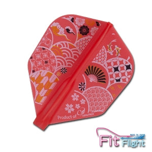 Cosmo Darts Fit Flight Shape Japanese Pattern 2 sulat