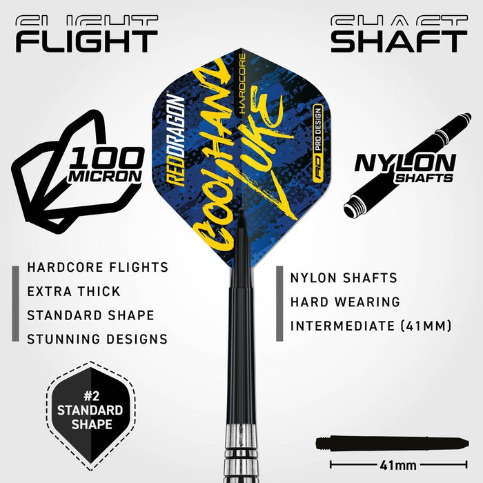 Red Dragon Luke Humphries premium messinki tikat 21g