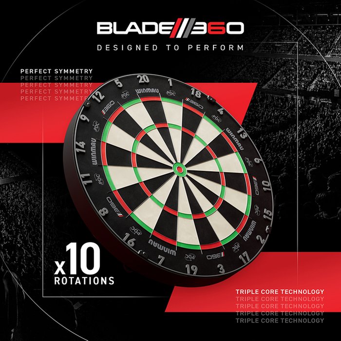 Winmau Blade 360 darts taulu