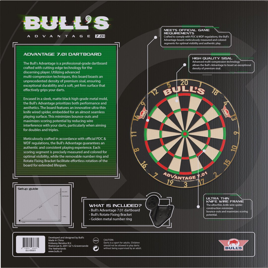 Bull's Advantage 701 darts taulu