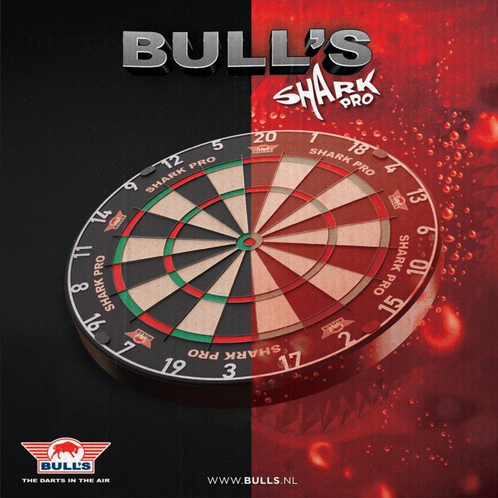 NEW! Bull's Shark Pro 2026 Dartboard