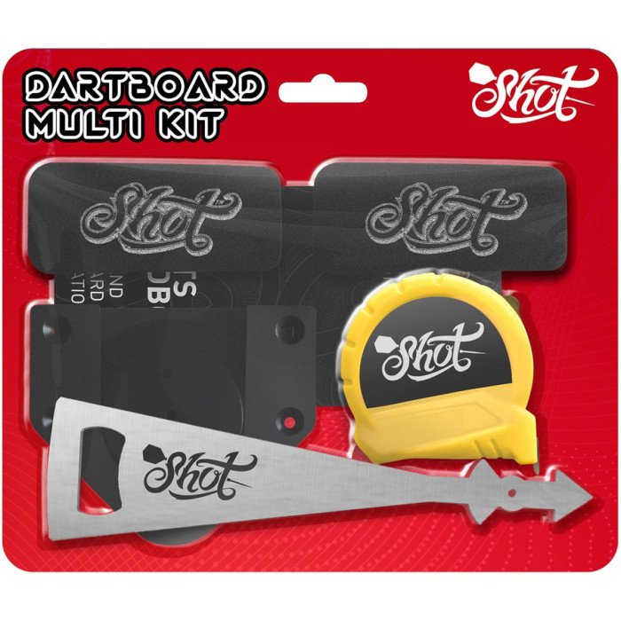 Shot Dartboard Multi Kit - asennuspaketti