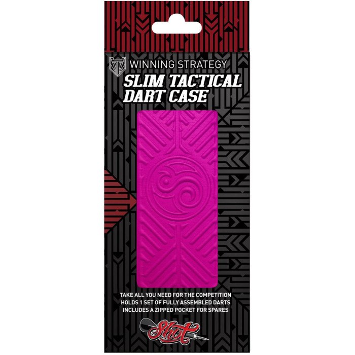 Shot Tactical Slim pinkki dartskotelo