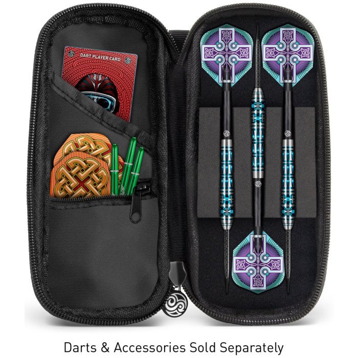 Shot Tactical Slim musta dartskotelo