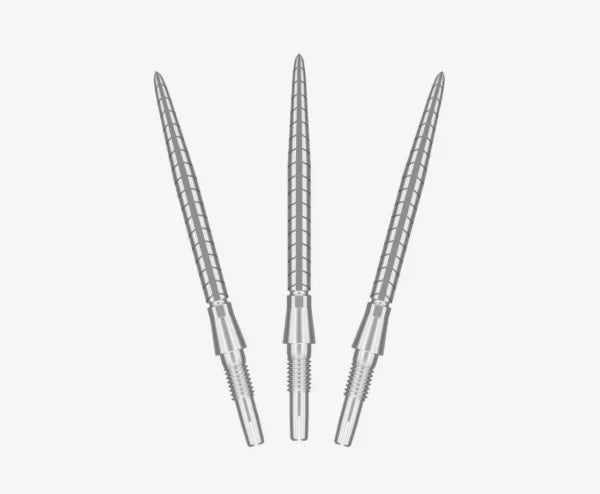 Target Swiss Storm Quartz Point 30 mm vaihtokärjet – hopea, 3 kpl