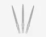 Target Swiss Storm Quartz Point 30 mm vaihtokärjet – hopea, 3 kpl