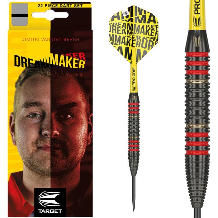 Target Dimitri Van den Bergh 22g darts tikka setti