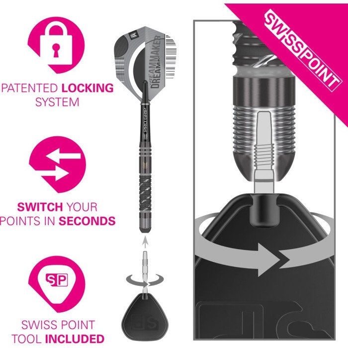 Target Dimitri Van den Bergh Echo 23g 90% Tungsten Swiss