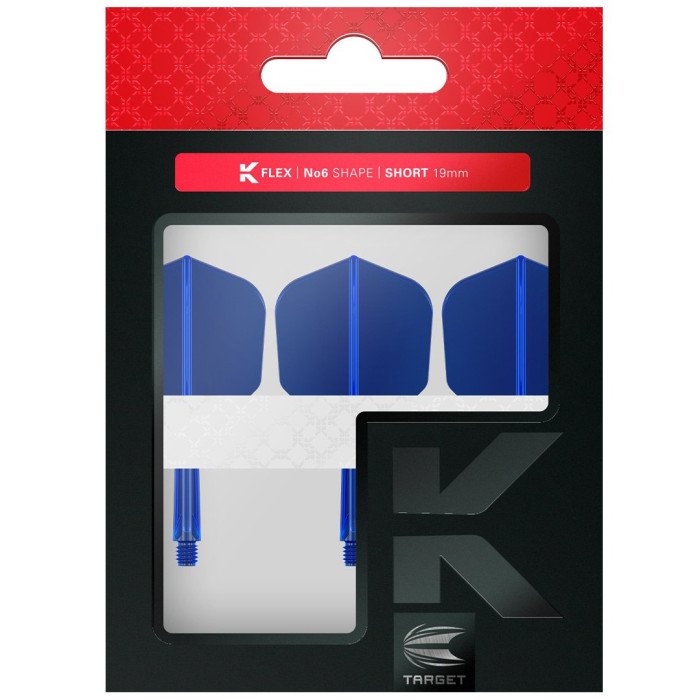 Target K-Flex No6 Short sininen - integroitu varsi ja sulka