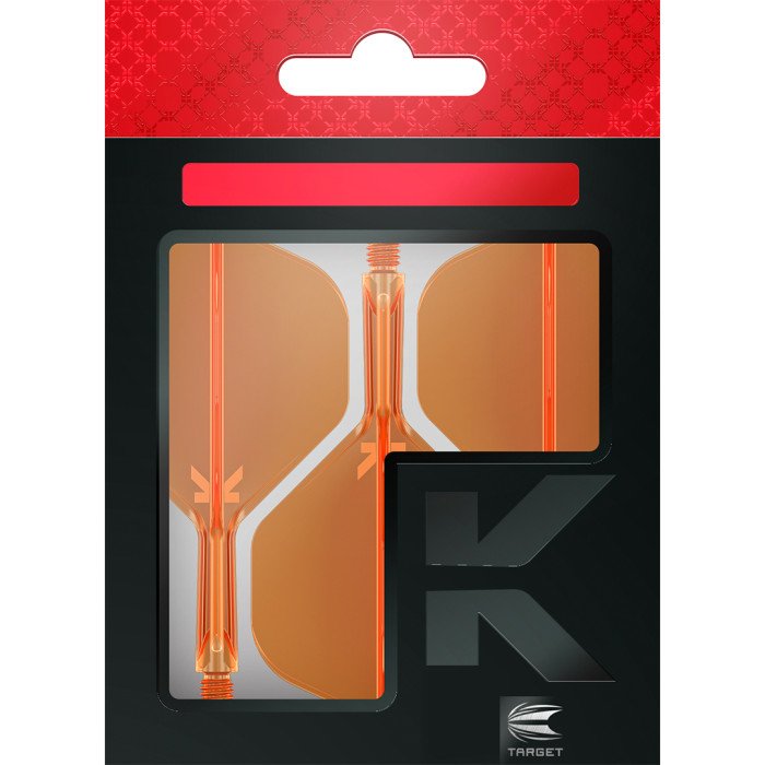 Target K-Flex No2 Short Neon oranssi - integroitu varsi ja sulka