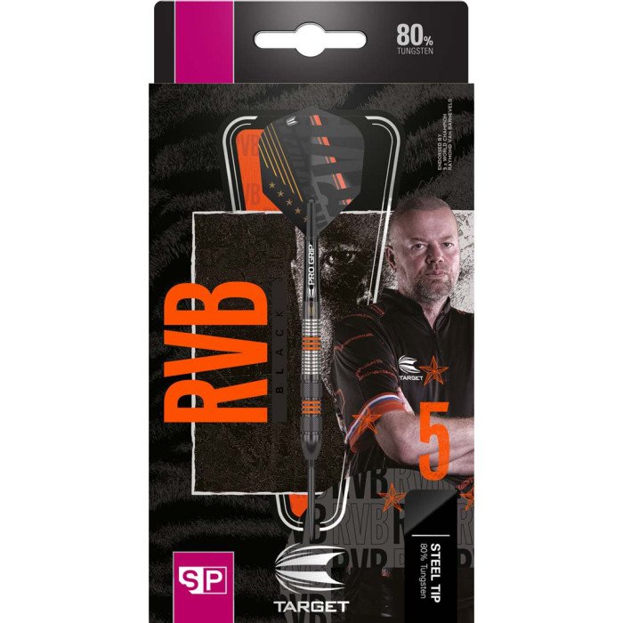 Target Raymond Van Barneveld Black 23g 80% Tungsten Swiss