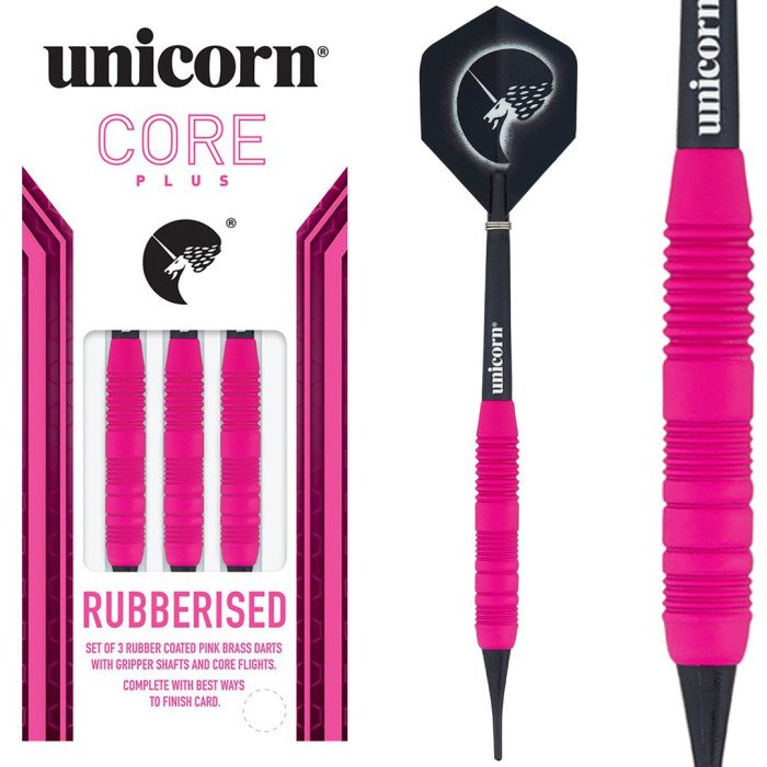 Softtip Unicorn Core Plus Rubberised Pink 17g