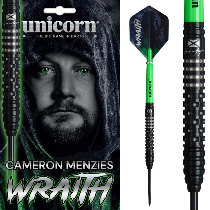 Unicorn Wraith Cameron Menzies 90% tungsten 23g darts tikat