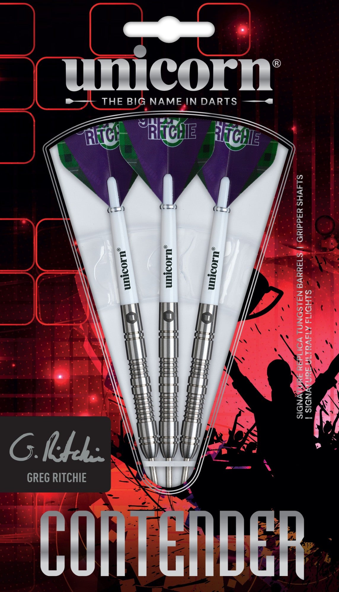 Unicorn Contender Greg Ritchie 95 % tungsten-tikat – 23 g