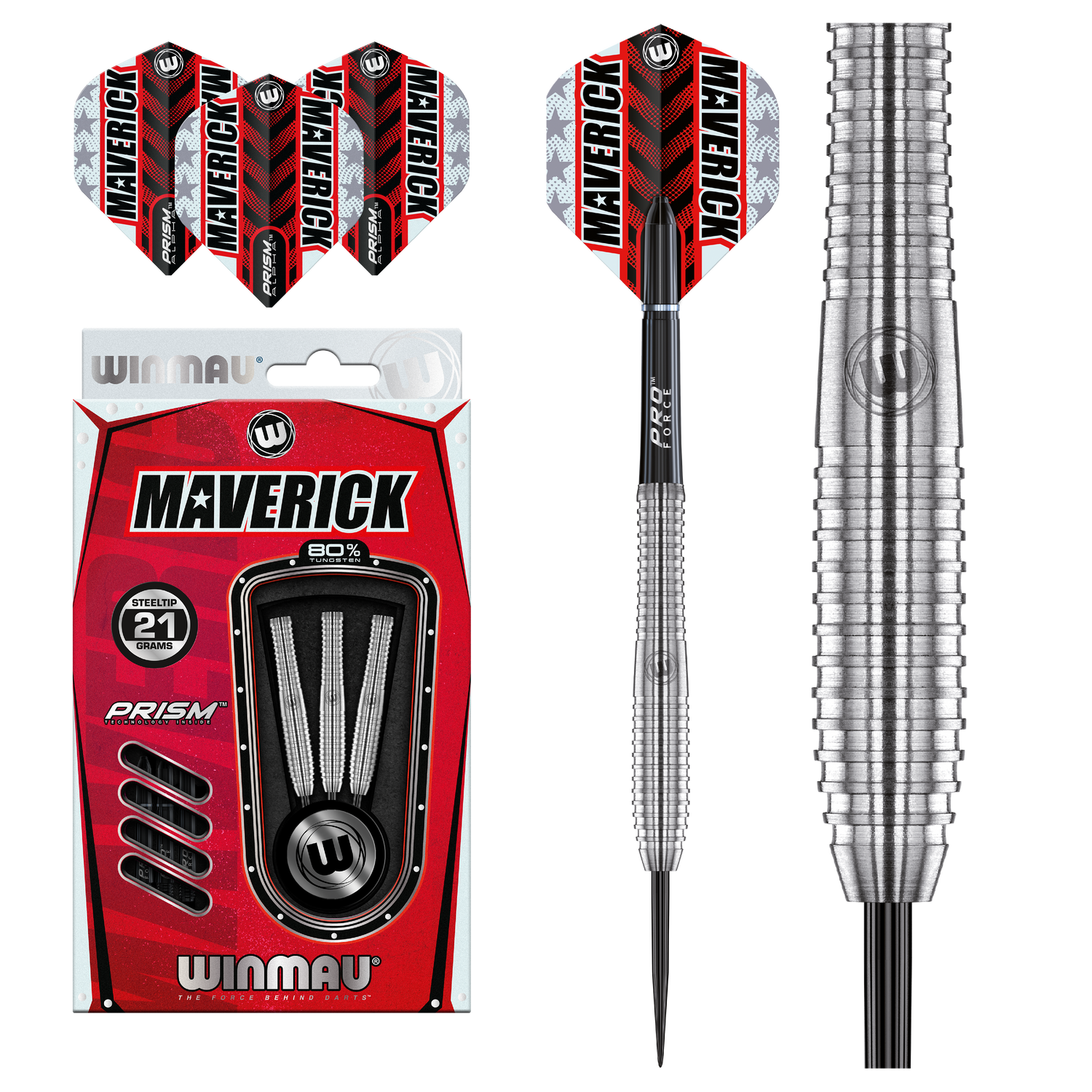 Winmau Maverick 21g 80% Tungsten