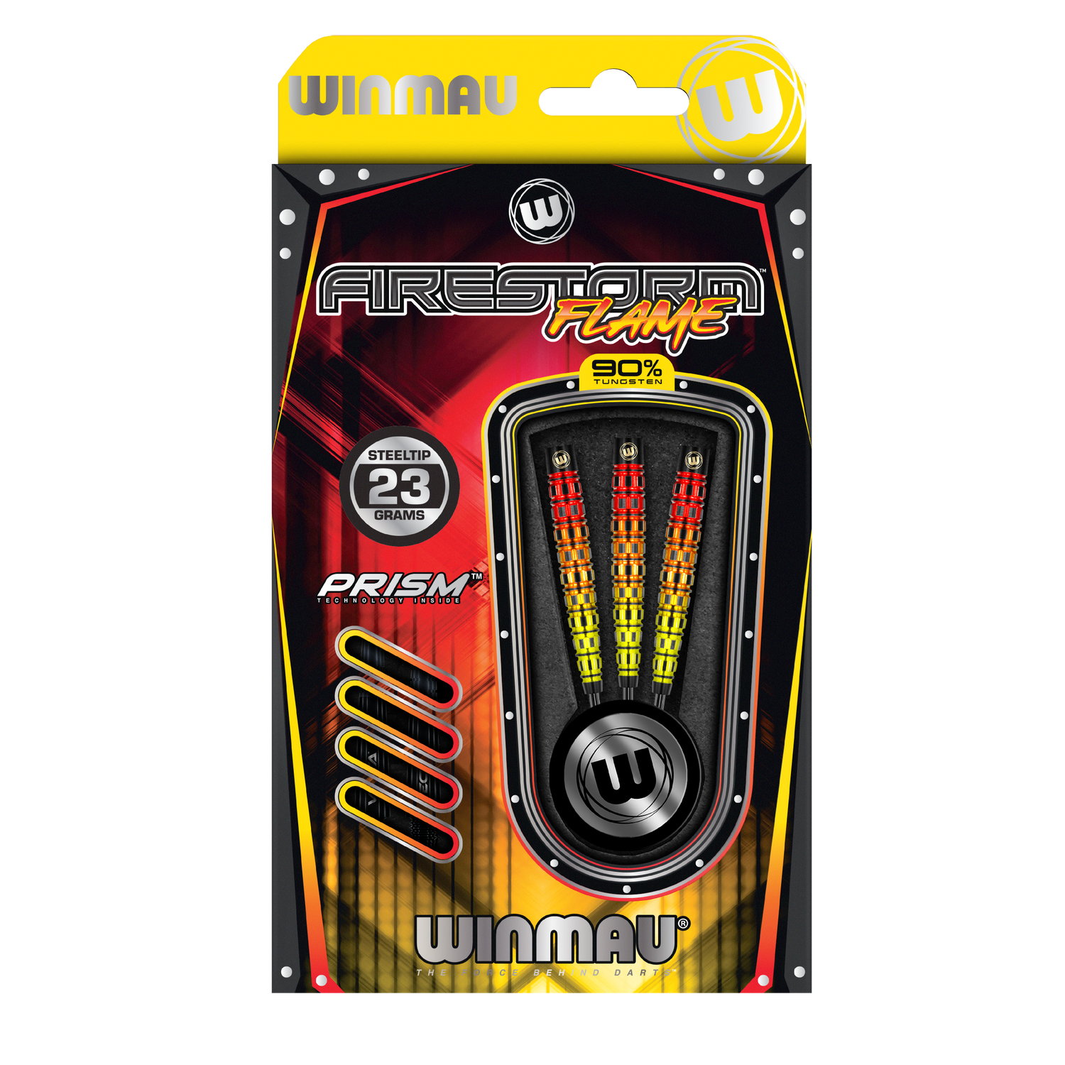 Winmau FIRESTORM Flame 23g 90% tungsten