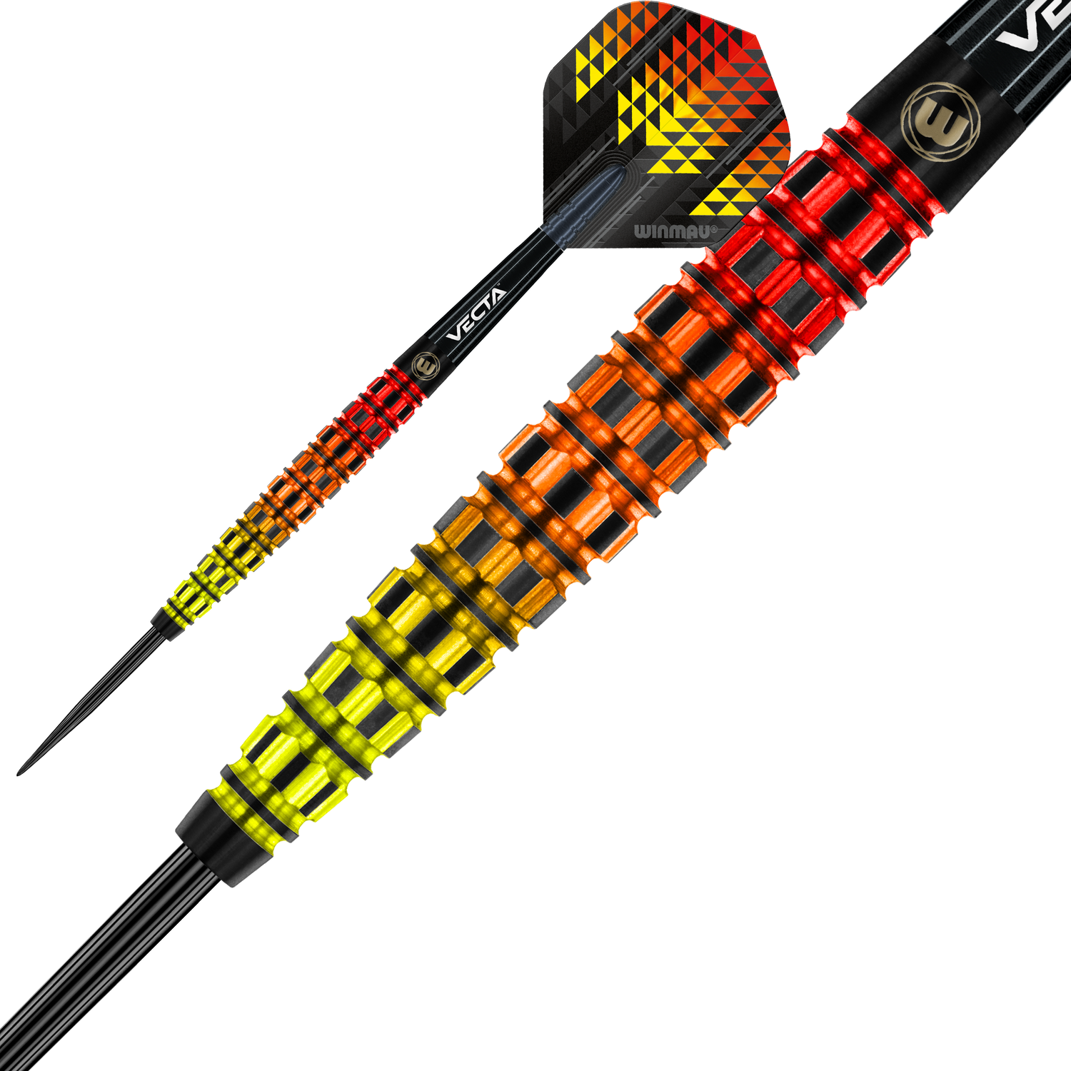 Winmau FIRESTORM Flame 23g 90% tungsten