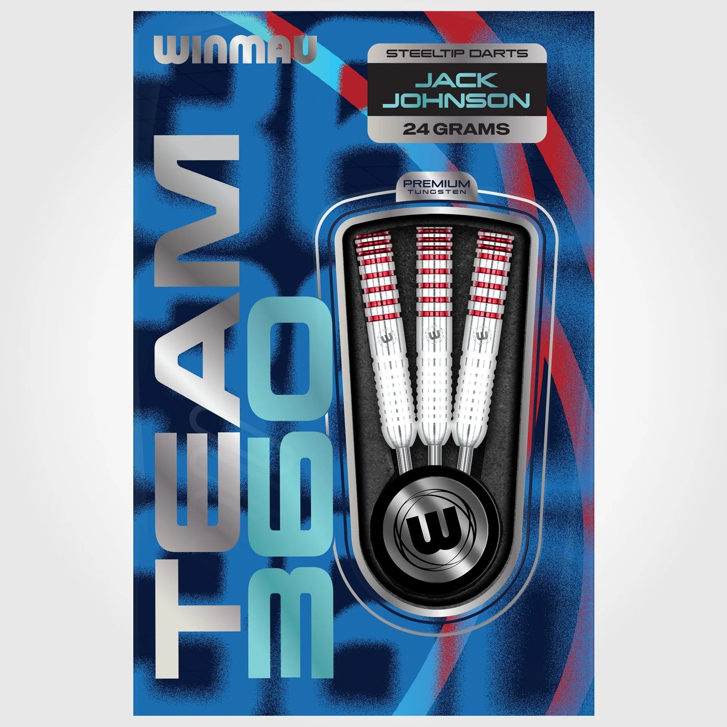 Winmau Team 360 Jack Johnson 24g 90% Tungsten