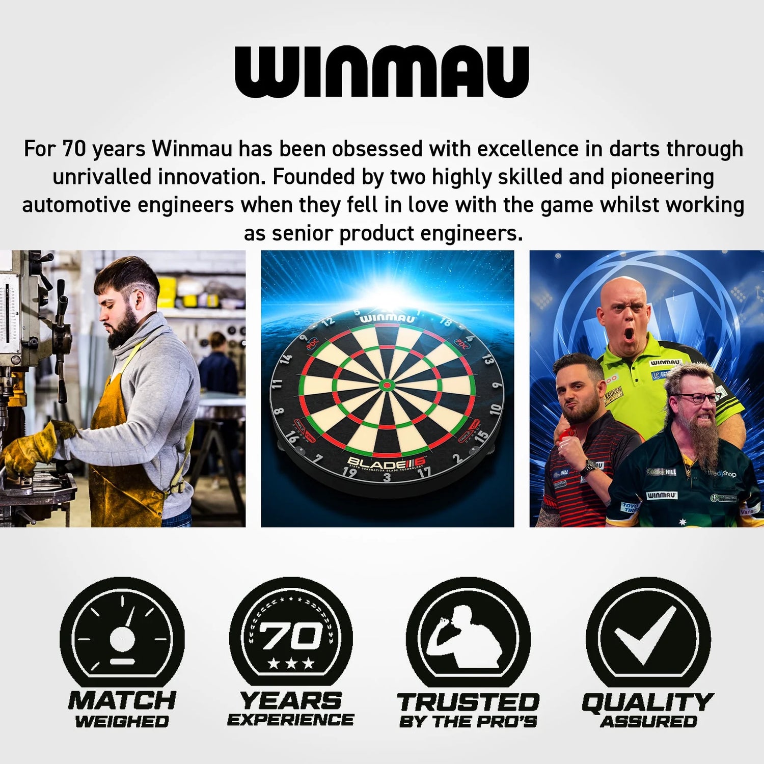 Winmau Team 360 Jack Nankervis 24g 90% Tungsten