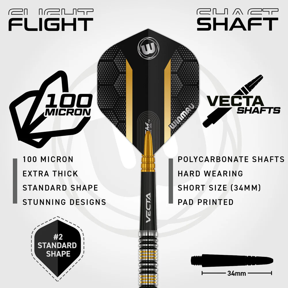Winmau Team 360 Nicholai Bado 23g 90% Tungsten