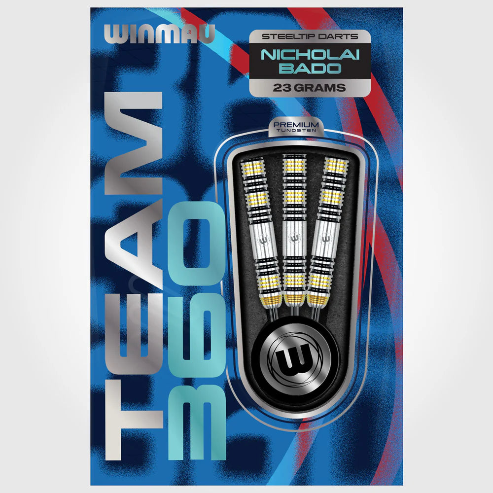 Winmau Team 360 Nicholai Bado 23g 90% Tungsten