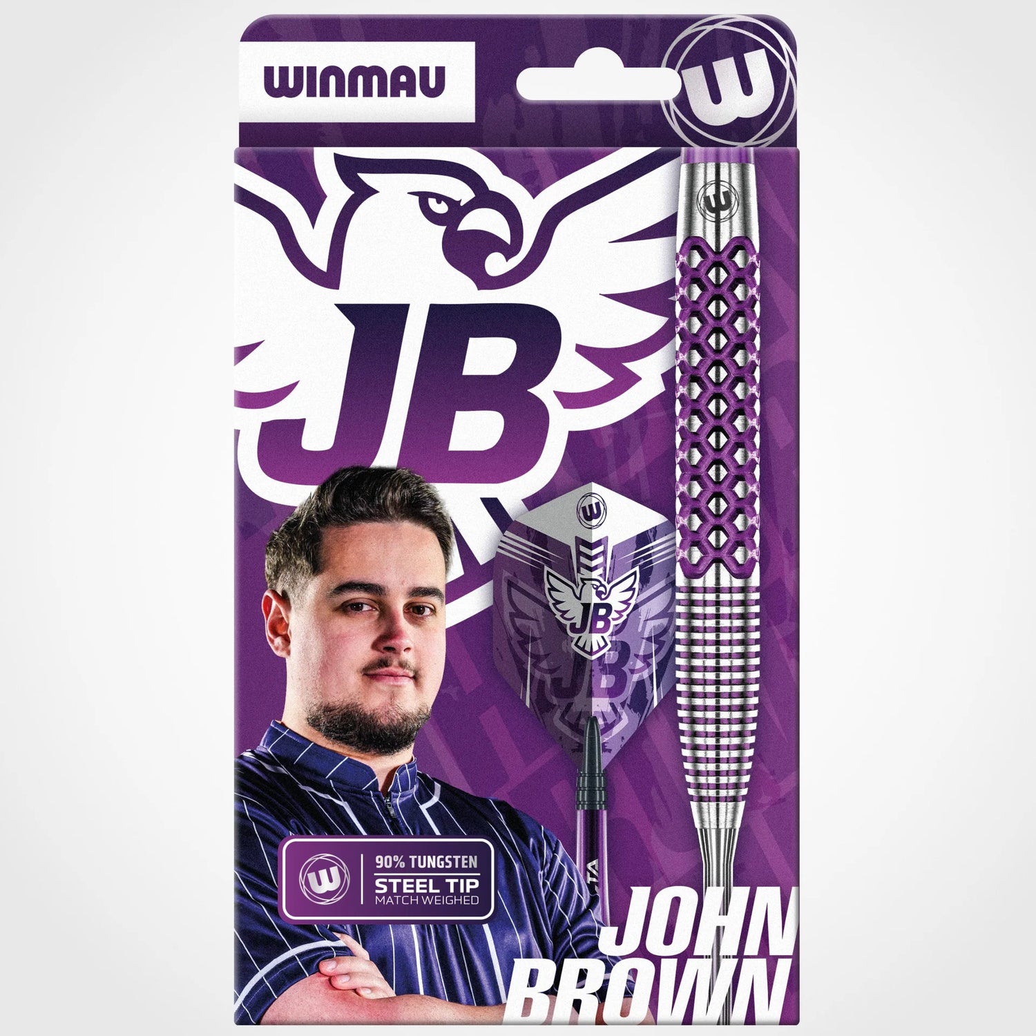 Winmau John Brown Signature Edition 22g 90% Tungsten