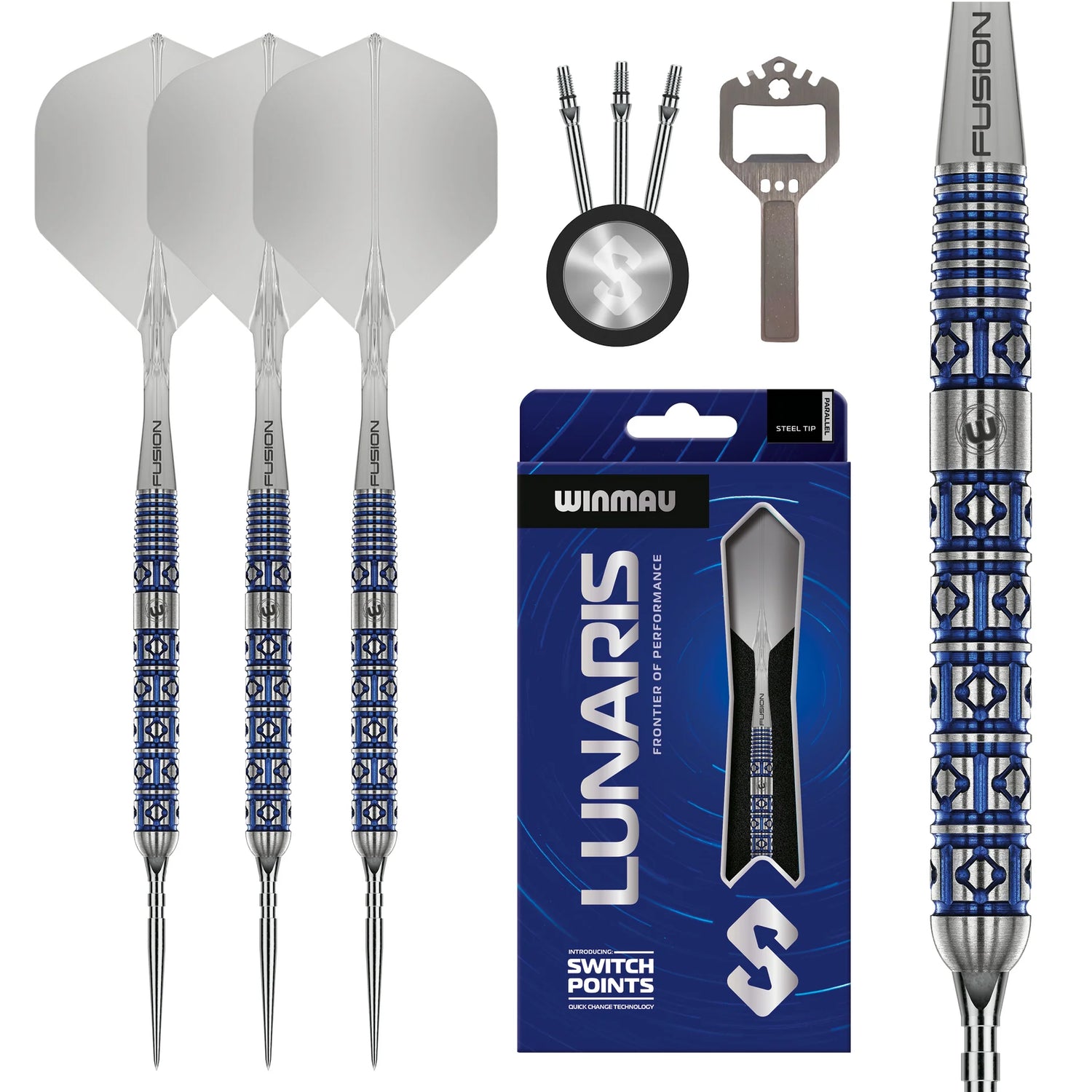 Winmau Fornax Switch Point Parallel 24g 90% Tungsten