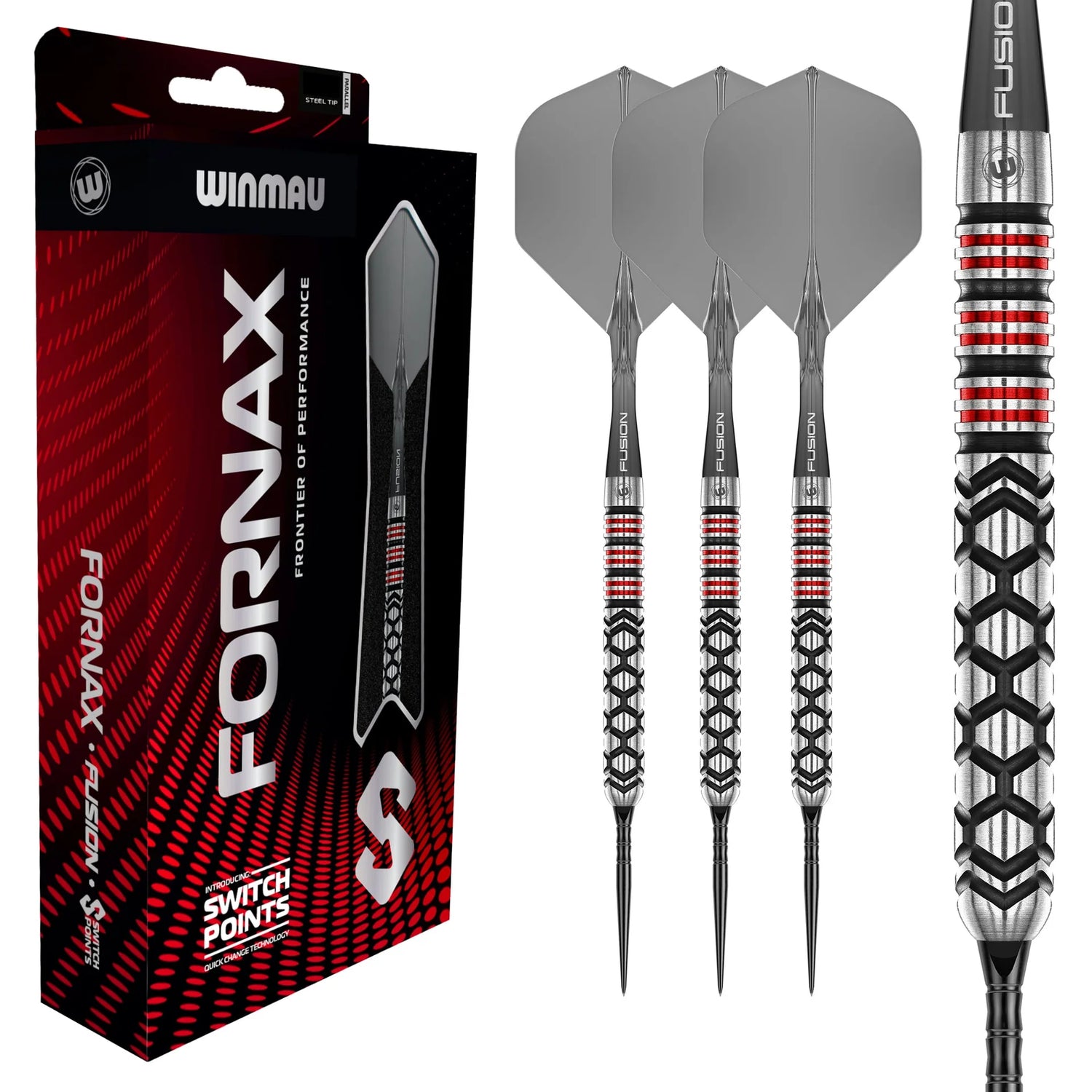 Winmau Fornax Switch Point Parallel 22g 90% Tungsten