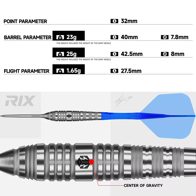 Caliburn RIX EZ-EVO 90 % tungsten-tikat