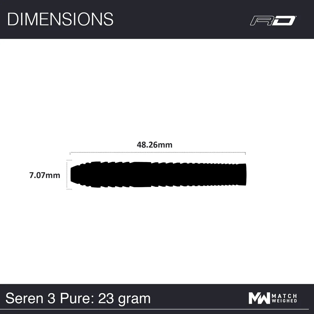 Red Dragon Seren Pure 2 23g 90% Tungsten