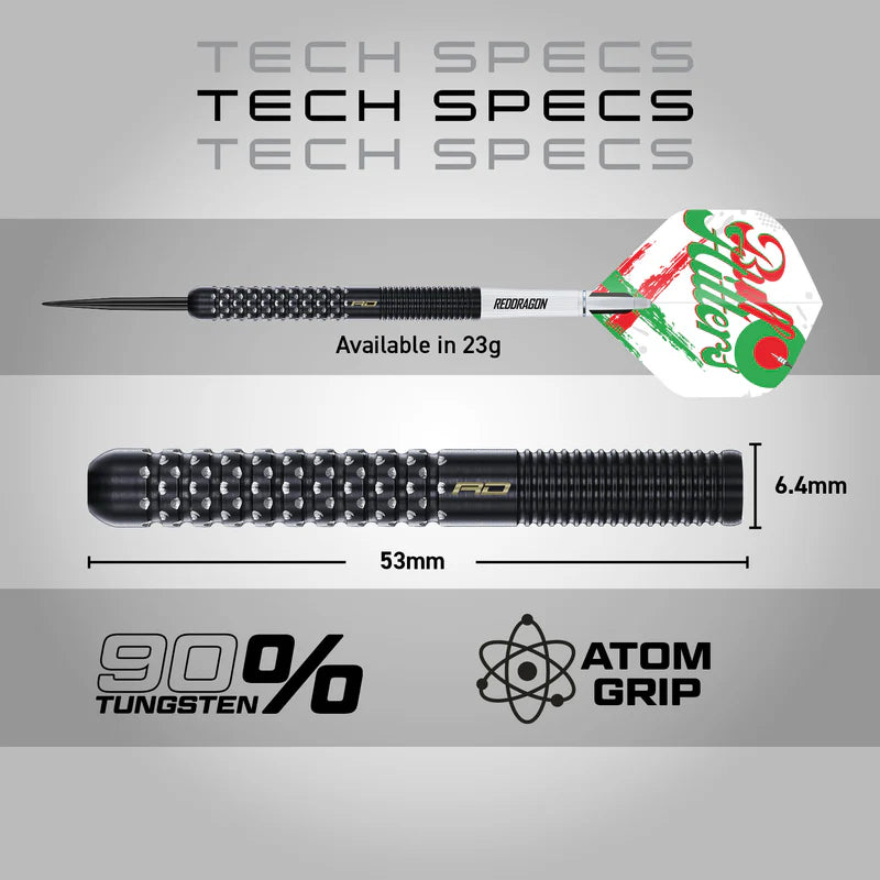 Red Dragon Bullhitters 23g 90% tungsten