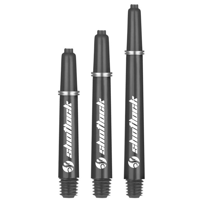 Shot Lock Inbetween 40 mm -darts-varret, musta
