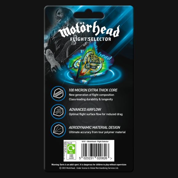 Winmau Motörhead collection sulat