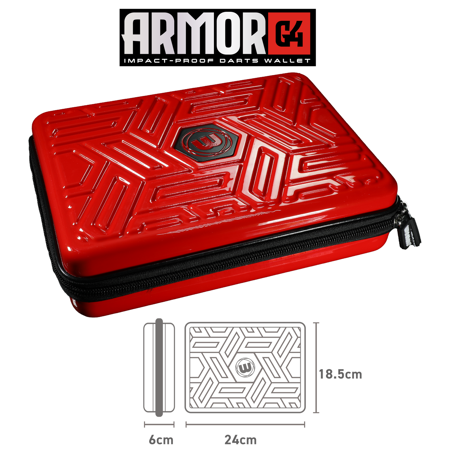 Dartskotelo Winmau Armor G4