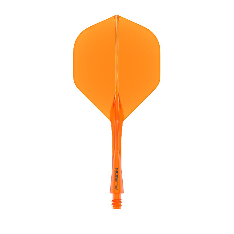 Winmau Fusion Inter kirkas oranssi - integroitu varsi ja sulka