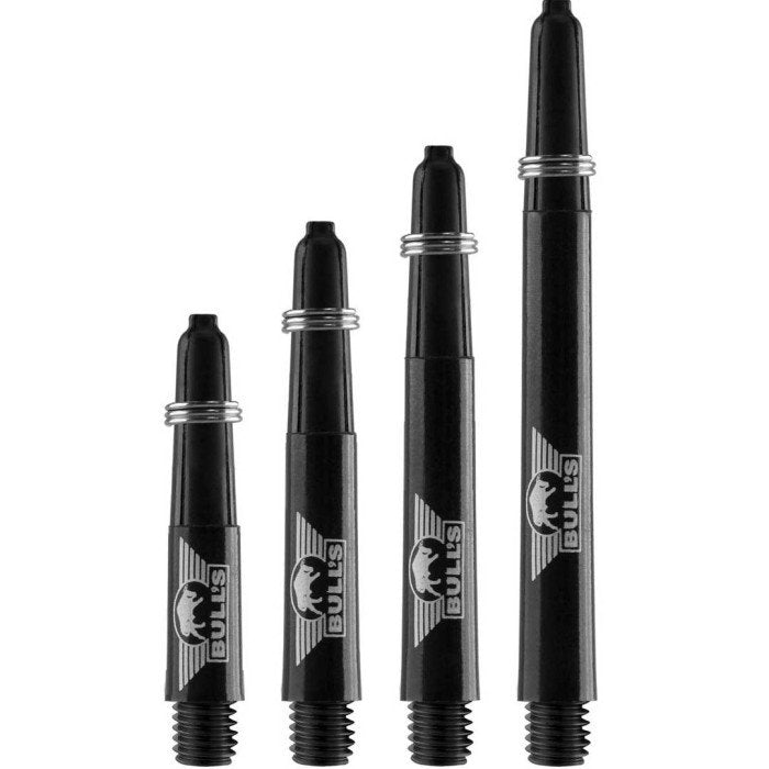 Bull's Dura Shaft Test Kit -darts-varsien testisetti, 4 pituutta