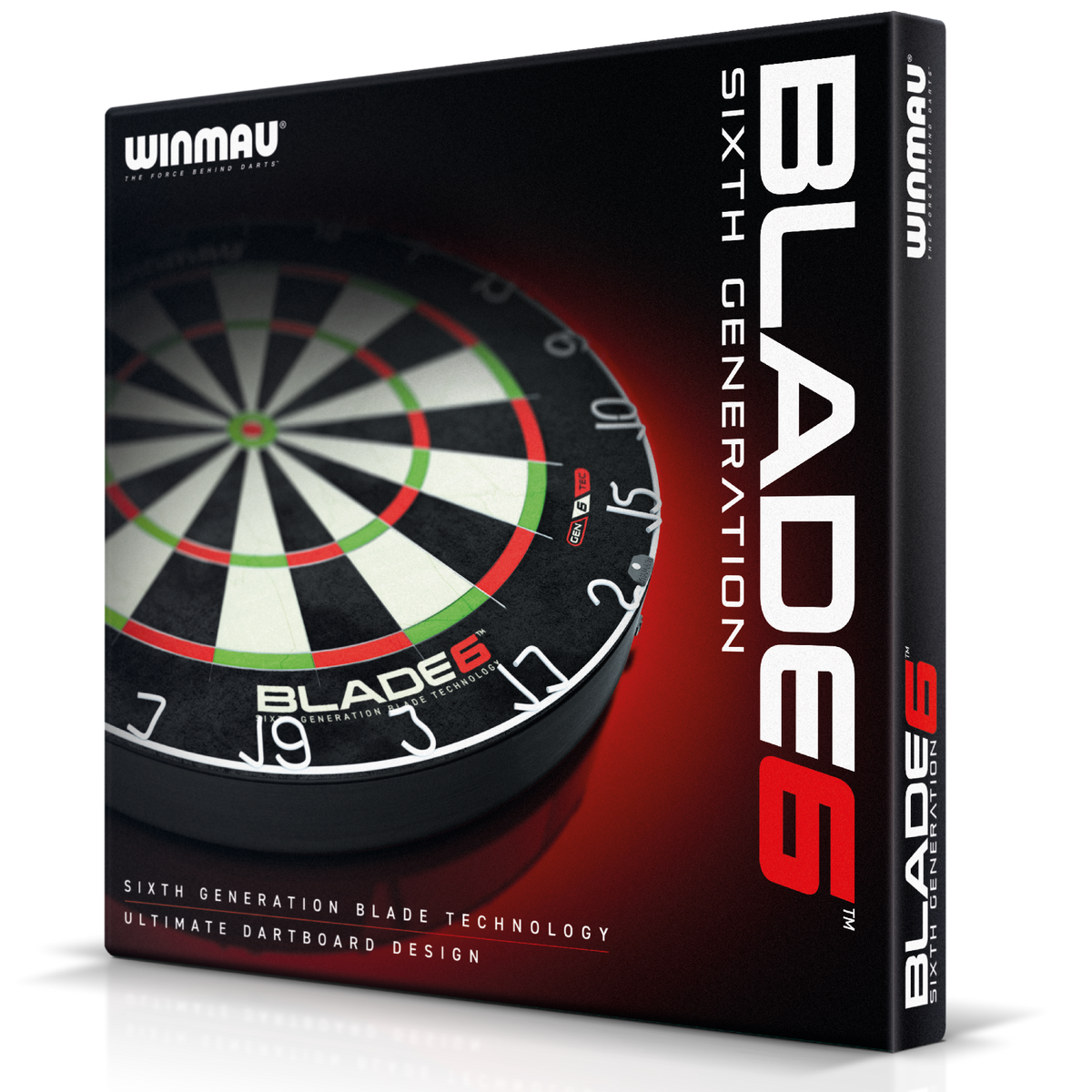 Winmau Blade 6 + Bull's Lumo 2 valo ja surround – paketti
