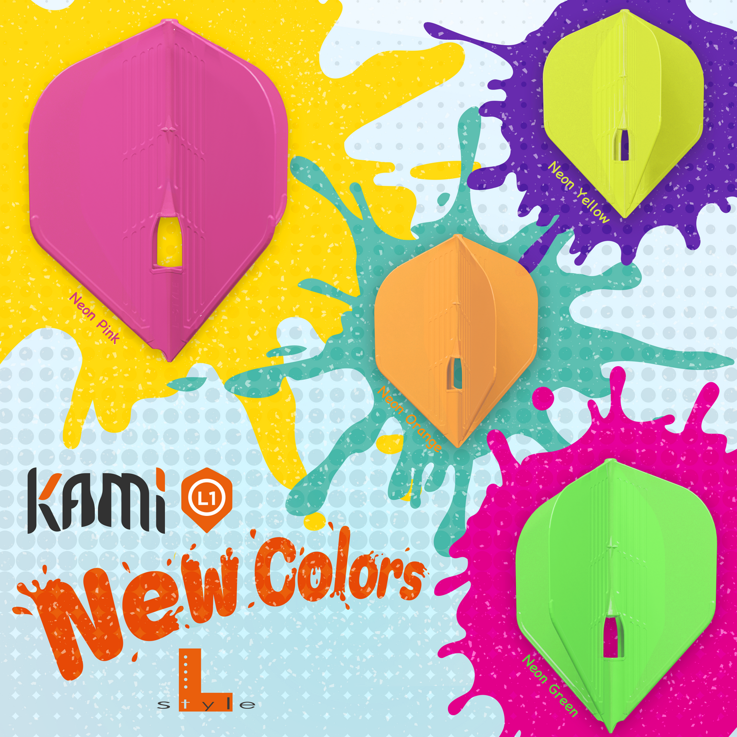 L-Style KAMI Pro Standard Neon keltainen