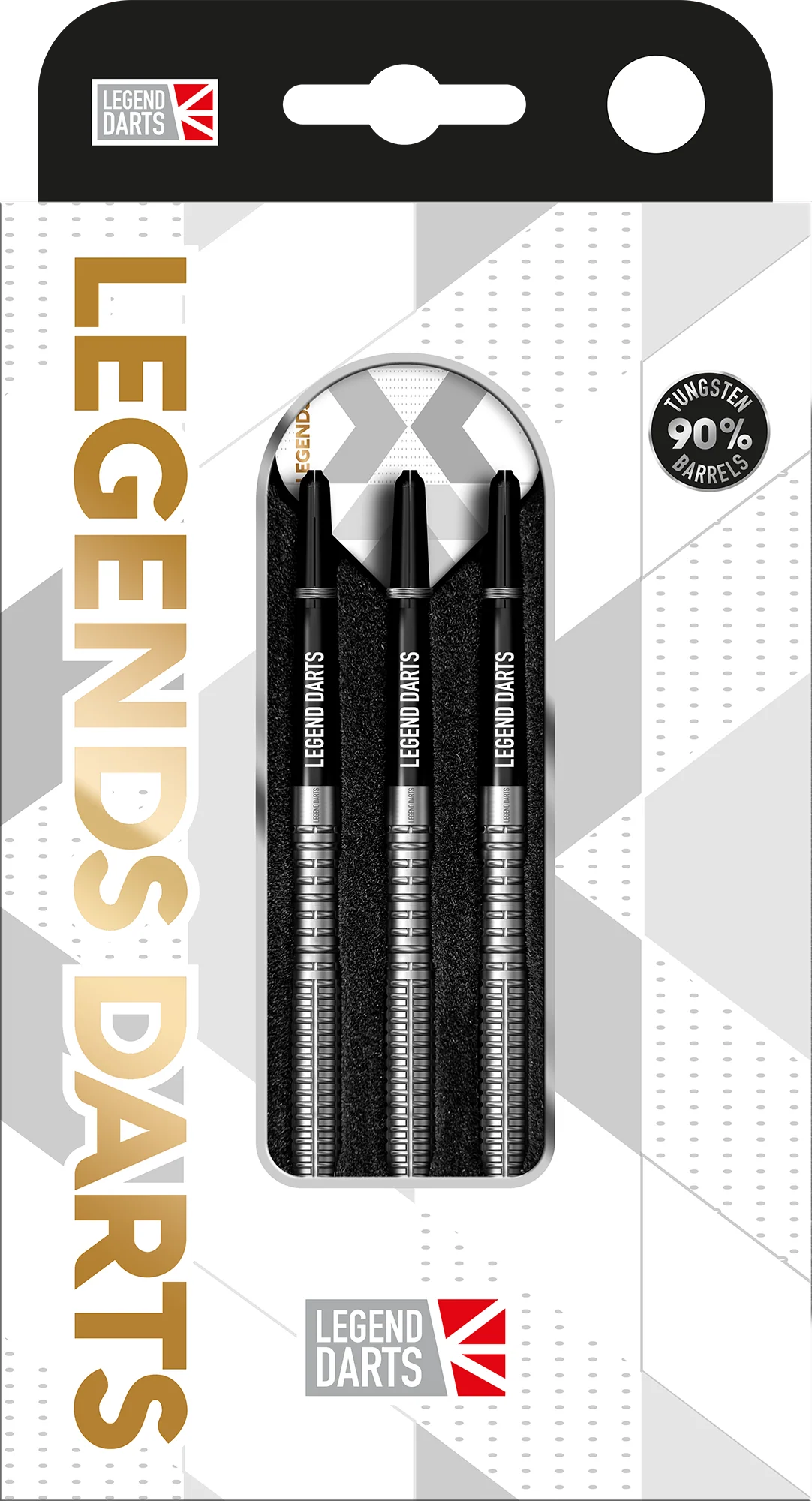 Legend Darts Pro Series V31 Front Milled 90 % tungsten-tikat – 21 g