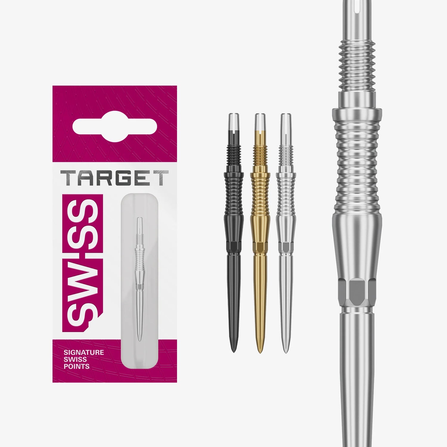 Target Swiss Points Signature RST Black terät 30mm